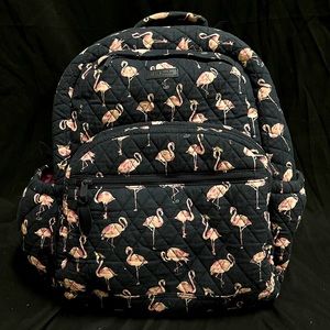 Vera Bradley Flamingo Camps Backpack